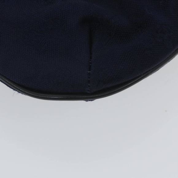 CELINE C Macadam Canvas Hand Bag Navy Auth ar10793 - Picture 8 of 16